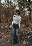 SWAY HEART DENIM PT