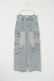 Space Cargo Denim Pants