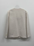 [Setup Available] Monet No Collar Overfit Tweed Jacket