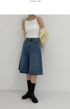 741 Catwashing Bermuda Denim Pants