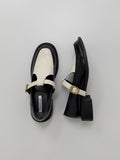 Swain Buckle Mix Loafers