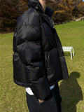 Plan) Unisex puffer micro short padding
