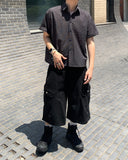 Nylon Cooling Crop Short Sleeve Shirt
