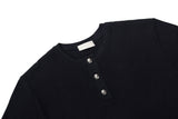 Chrome Henley Neck Long Sleeve