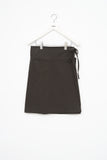 (W) Kai Checked Wrap Skirt