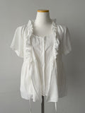 Kelly Layered Short Sleeve Blouse