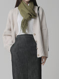 Teddy Overfit Knit Cardigan