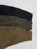 Cotton high neck over fit bomber jacket