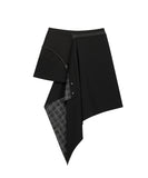 Multipanel Pleats Skirt