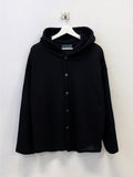Noddy hood button cardigan