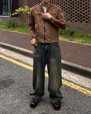 Vince Washing Wide Denim