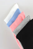 Color ribbed socks