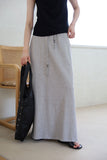 Back Twist Drape Halter Top