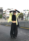 STRUCTURE WIDE SLACKS PANTS