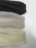 Waltz See-through Zip-up Blouse