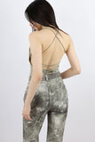 Summer string knit top set