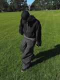Dust Stripe Warmer Hood