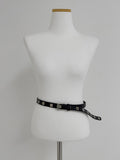 [20mm] Flower Eyelet Belt