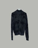 Runt pig dyeing zip-up