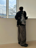 Vlet damage knit cardigan