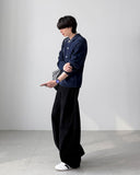 Rose Angora Collar Cardigan