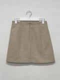 Hair Wool Mini Skirt