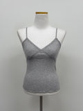 Ballet Lace Ribbed Sleeveless