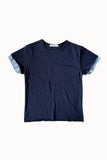 Slub Layered Crop Tee