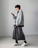 Hyke Black Bermuda Denim
