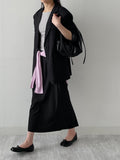 Elliott Nylon Long Skirt