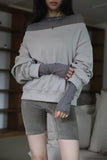 Munt Off Shoulder Sweatshirt