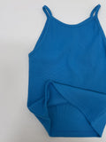 Halter Round Ribbed Sleeveless
