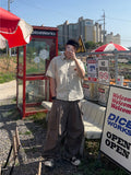 Oxford Balloon Cargo Pants