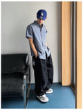 Click Carpenter Cotton Wide Pants
