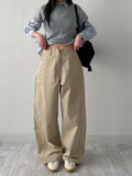 Varnish Cotton Wide Pants