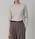 Premium Whole Garment Mode Round Knit