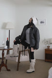 full fur lining) Mild fleece blouson jacket