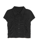 SCULPT SHIRRING SHIRT