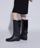 belt rain boots