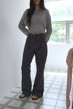 U-neck Slim T-shirt