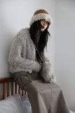 Modal shirring muffler top
