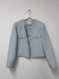 Seasoning Tweed Short Jacket