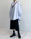 Twist Wrap Long Skirt