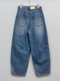 [Unisex] Force 10 Pintuck Wide Denim Pants