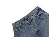 Frost Curve Wide Denim