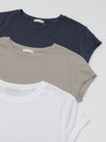 Modal Cap Sleeve Short Sleeve T-shirt