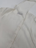 Unbalanced One-Tie Puff Blouse