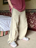 Nylon Track String Pants