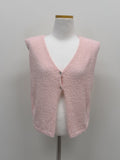 Boucle Two Button Overfit Vest