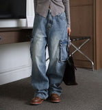 Benny cargo denim pants